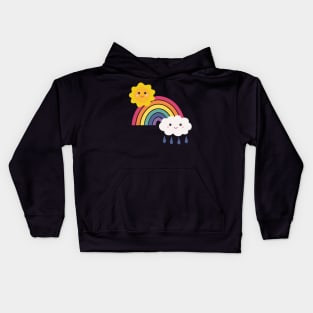 Spread a Little Kawaii Sunshine Kids Hoodie